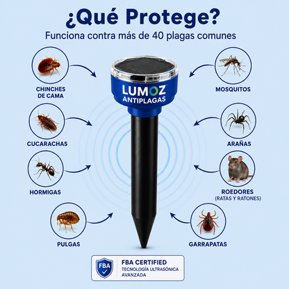 Lumoz™ Dispositivo Antiplagas