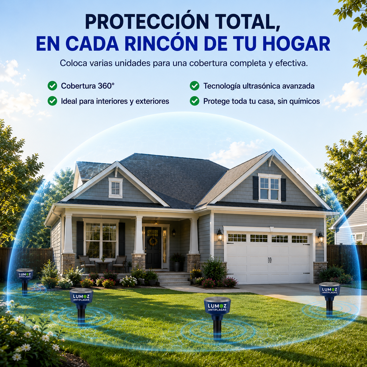 Lumoz™ Dispositivo Antiplagas